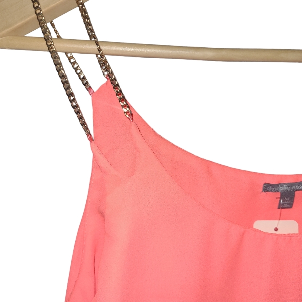 Camisole tank with chain straps medium - Picture 2 of 4
